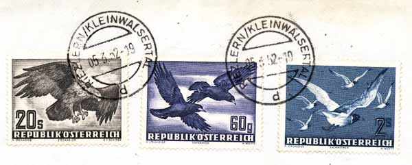 1952 on airmails