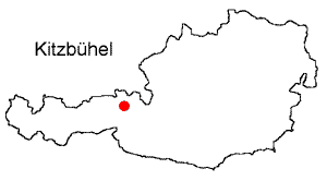 Location of Kitzbuhel